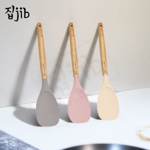 JIB Premium Silicone Cooking Spoon Cafe Edition