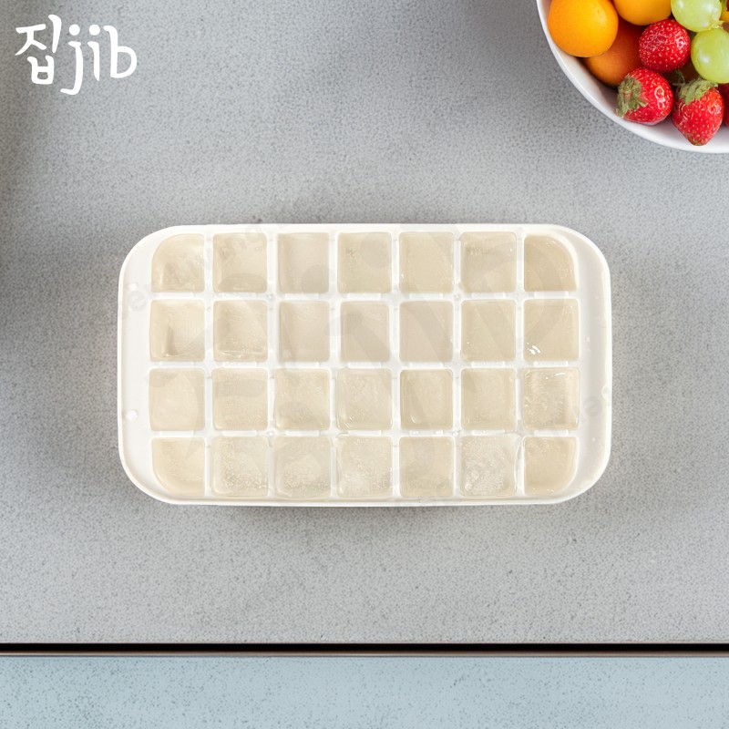 JIB Ice Cube Container 28 Grid / Cetakan Es Batu 28 Lubang