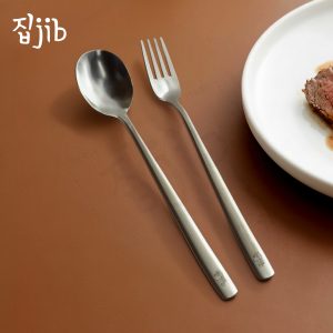 JIB Korean Cutlery Set SUS 316L / Sendok Garpu Set Stainless Steel